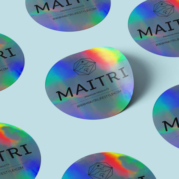 Maitri holographic sticker - Image 2